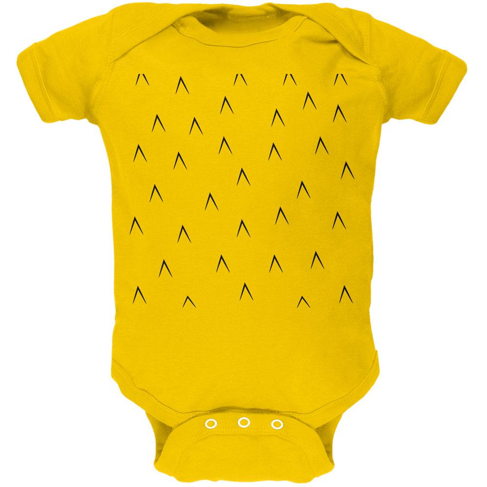 Halloween Pineapple Costume Soft Baby One Piece Baby One Piece Old Glory 12MO Yellow