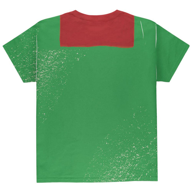 Christmas Santa's Lil Helper Daddy's Lil Monster Costume All Over Youth T Shirt Youth T-Shirts Old Glory