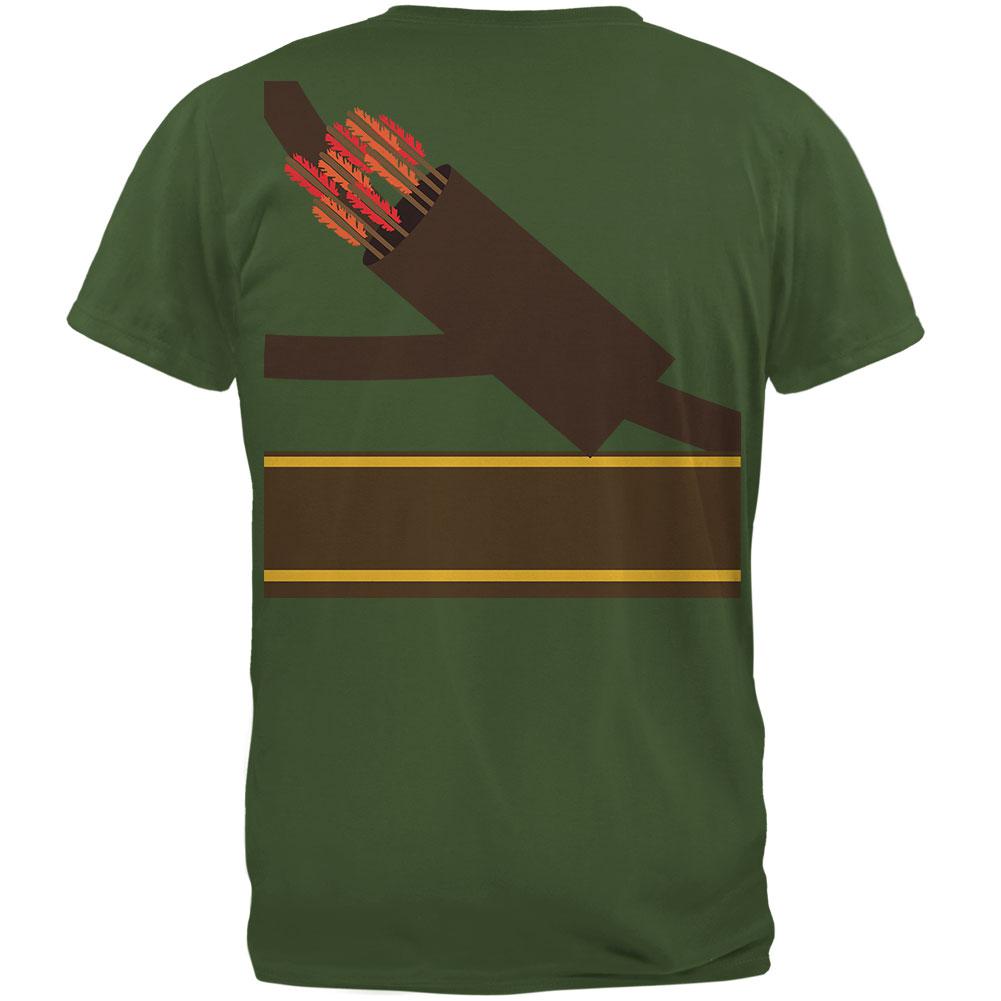 Halloween Warrior Elf Costume Mens T Shirt Men's T-Shirts Old Glory