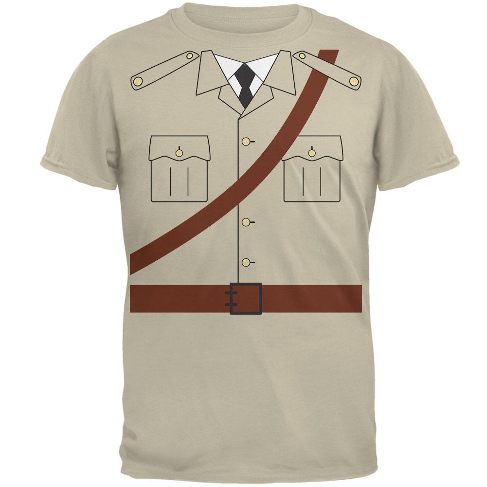 Halloween Safari Explorer Dr. Livingstone Costume Mens T Shirt Men's T-Shirts Old Glory 2XL Sand