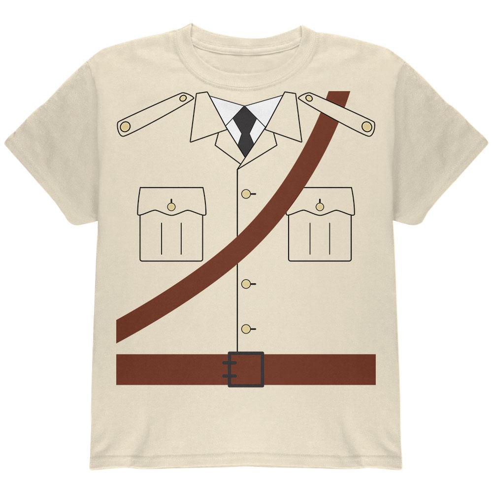 Halloween Safari Explorer Dr. Livingstone Costume Youth T Shirt Youth T-Shirts Old Glory LG Natural