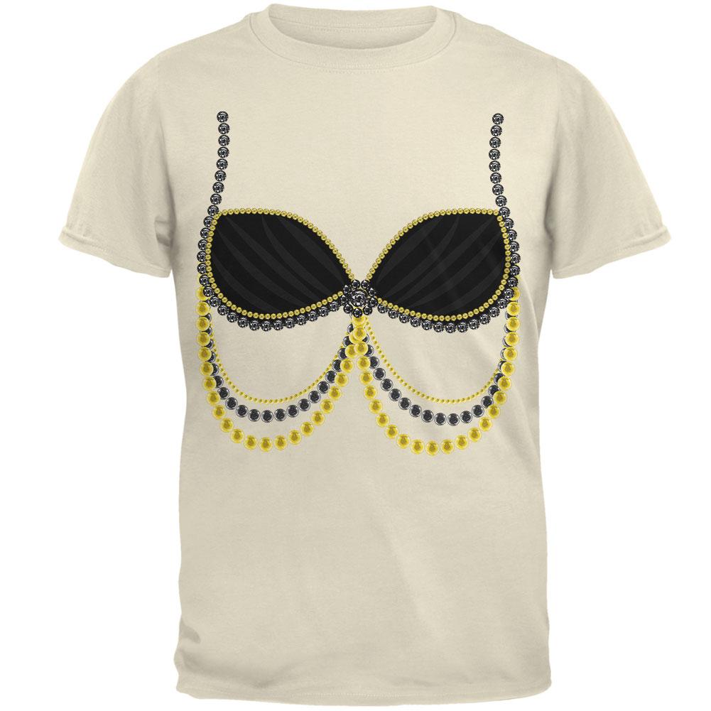 Halloween Arabian Belly Dancer Black Costume Mens T Shirt Men's T-Shirts Old Glory 2XL Natural