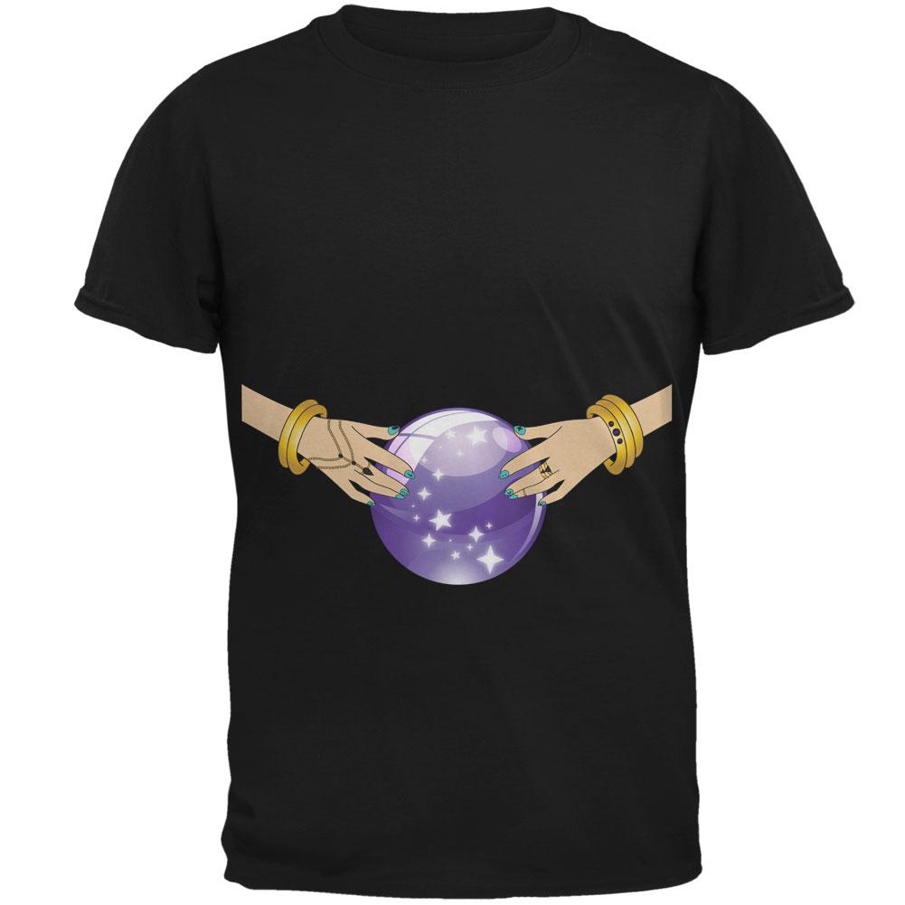 Halloween Fortune Teller Costume Gypsy Mens T Shirt Men's T-Shirts Old Glory 2XL Black