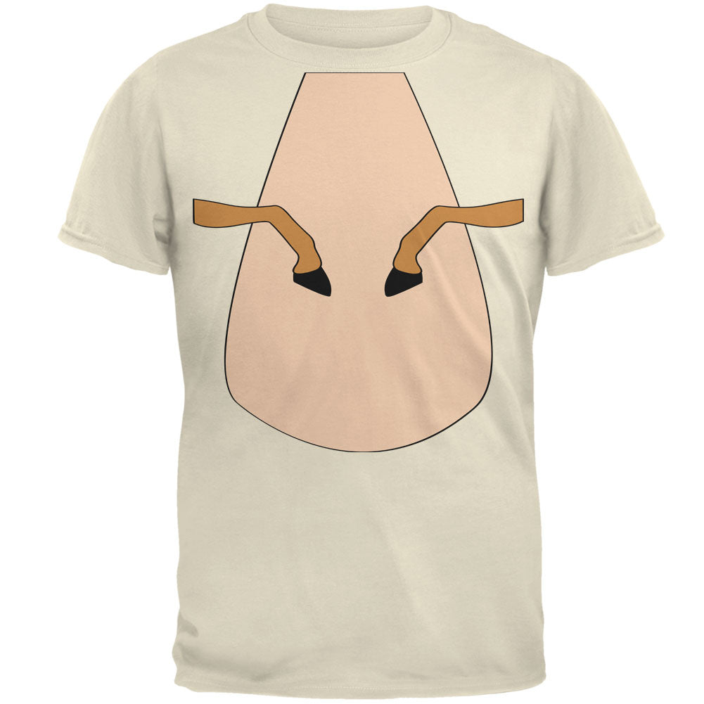 Halloween Horse Costume Palomino Tan Mens T Shirt Men's T-Shirts Old Glory 2XL Natural