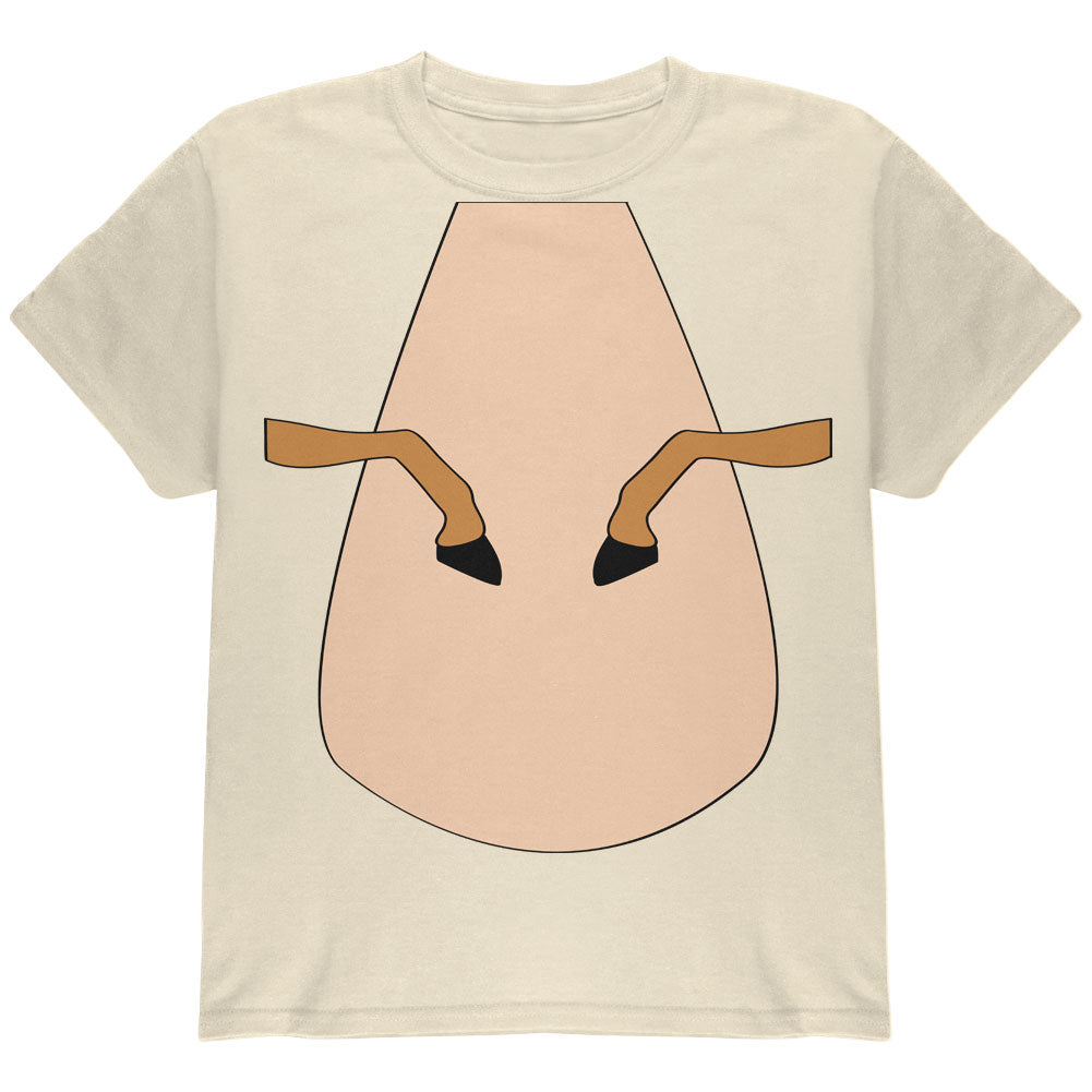 Halloween Horse Costume Palomino Tan Youth T Shirt Youth T-Shirts Old Glory YLG Natural