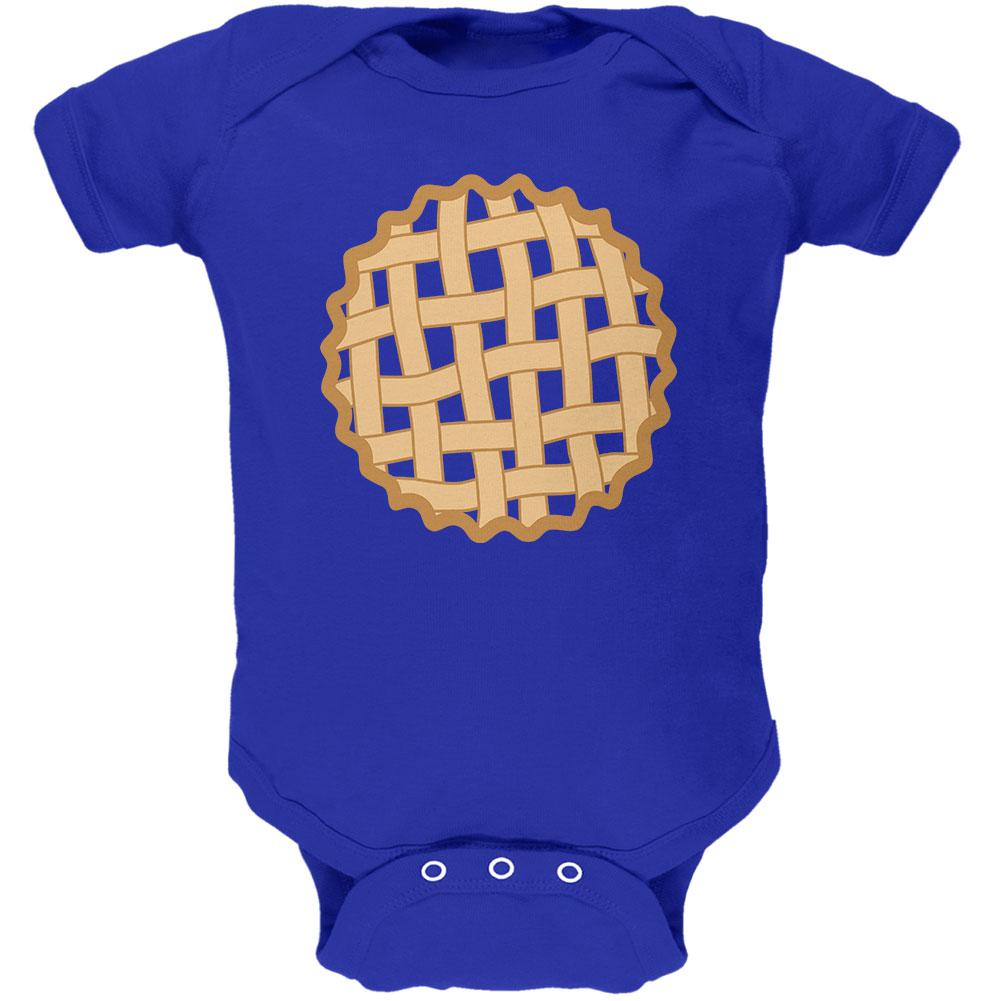 Halloween Lattice Pie Costume Blueberry Soft Baby One Piece Baby One Piece Old Glory 12MO Royal