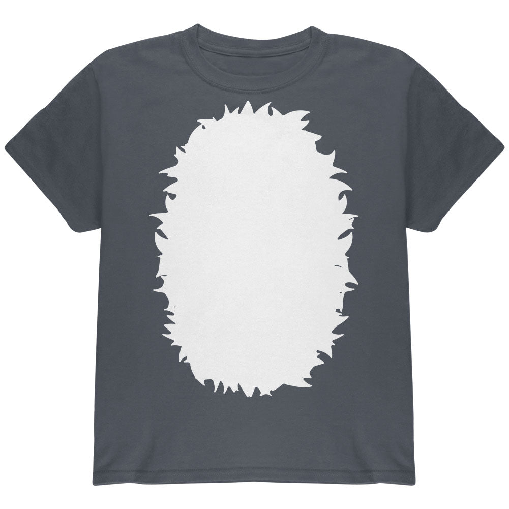 Halloween Raccoon Costume Youth T Shirt Youth T-Shirts Old Glory YLG Charcoal