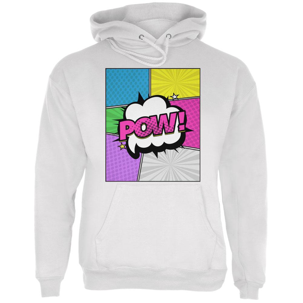 Halloween Pop Art Costume Mens Hoodie Men's Hoodies Old Glory LG White