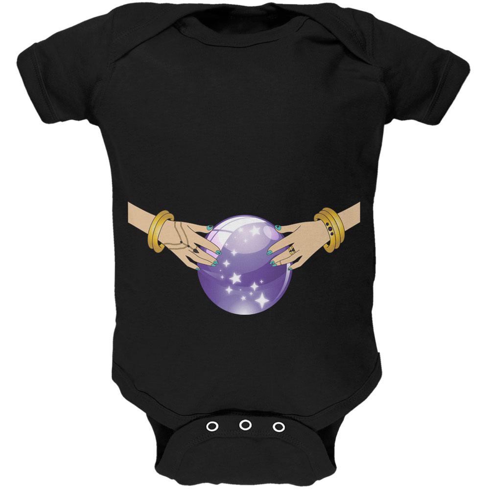 Halloween Fortune Teller Costume Gypsy Soft Baby One Piece Baby One Piece Old Glory 12MO Black