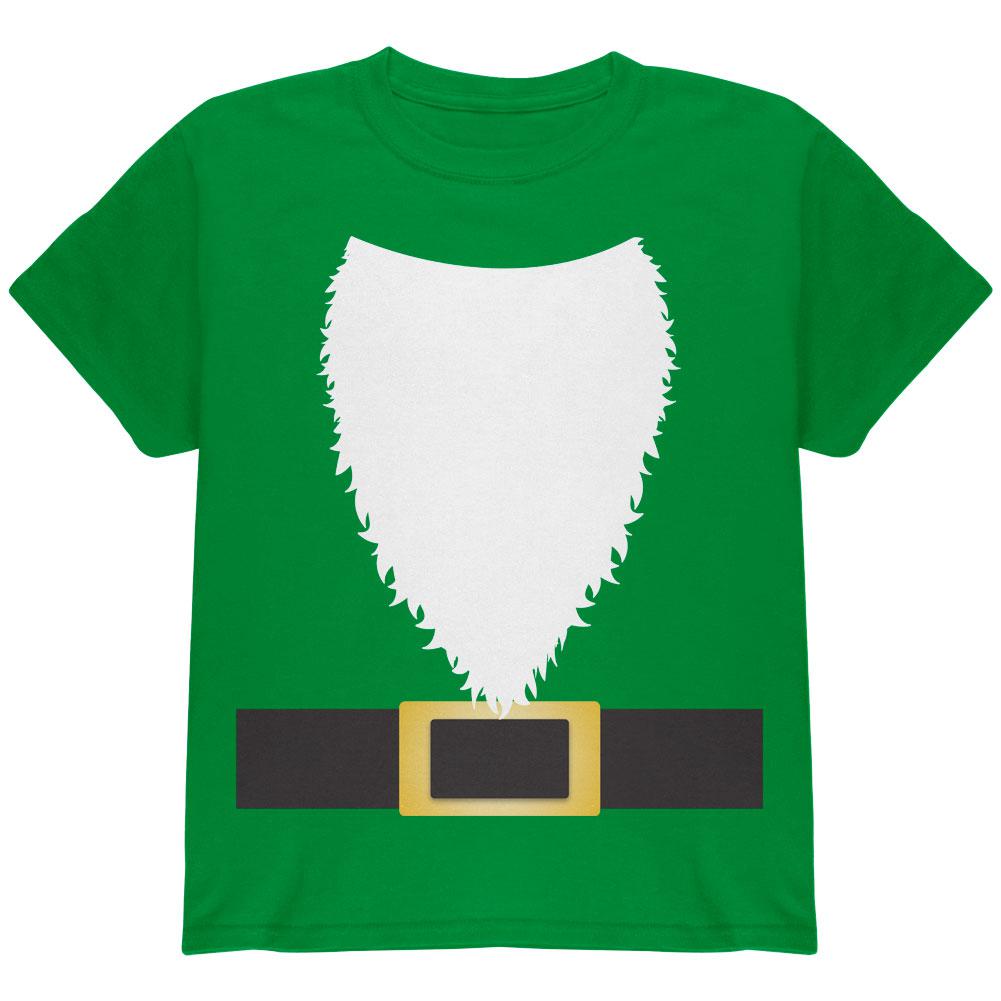 Halloween Lawn Gnome Costume Green Youth T Shirt Youth T-Shirts Old Glory LG Irish Green
