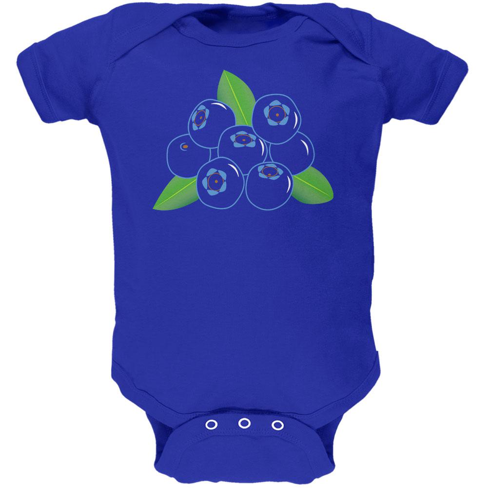 Halloween Fruit Blueberry Costume Soft Baby One Piece Baby One Piece Old Glory 12MO Royal