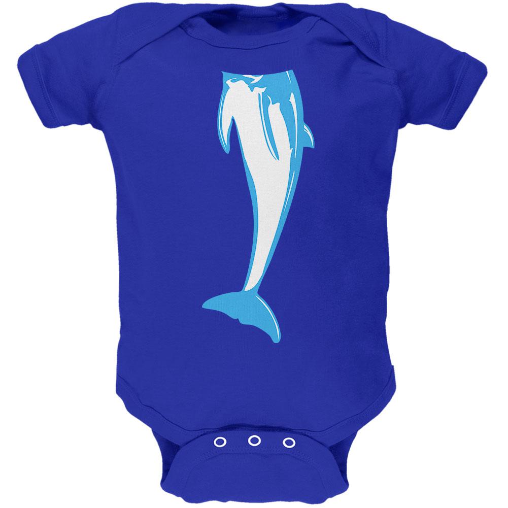 Halloween Dolphin Body Costume Soft Baby One Piece Baby One Piece Old Glory 12MO Royal