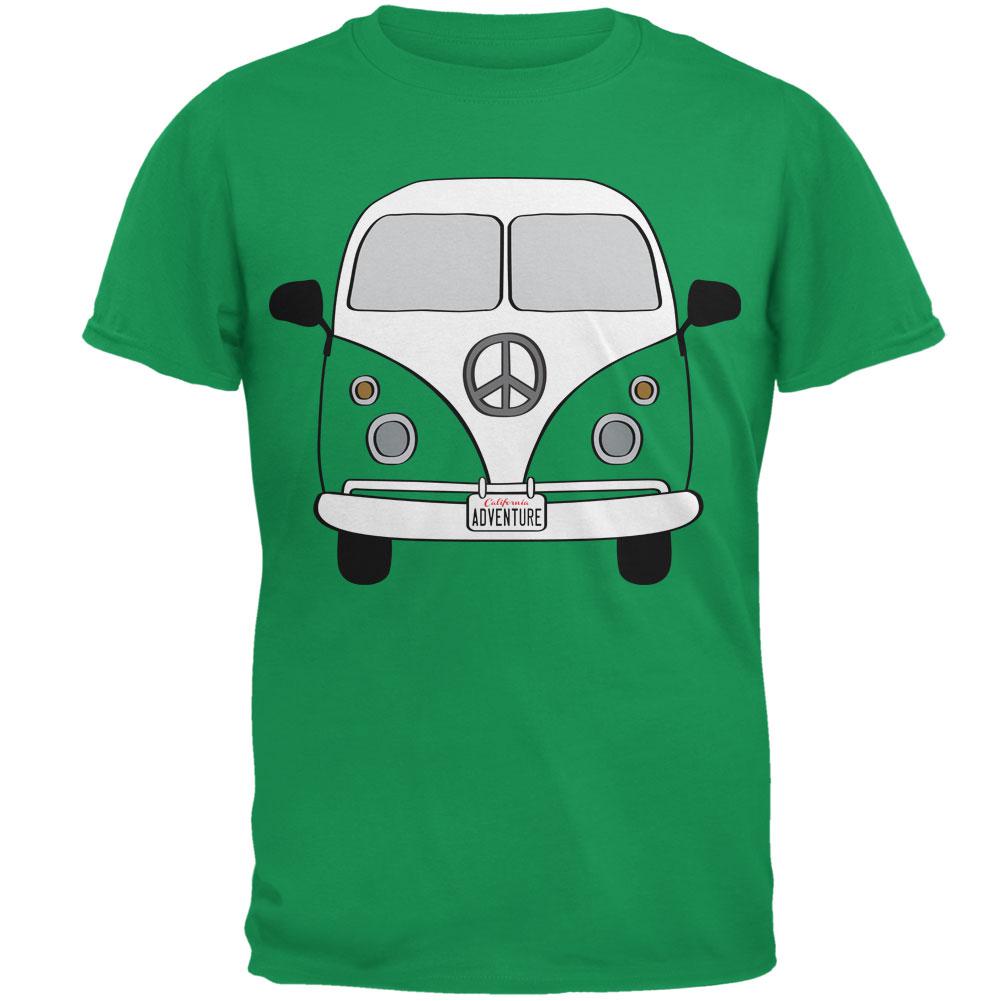 Halloween Travel Bus Costume Camper Adventure Mens T Shirt Men's T-Shirts Old Glory SM Irish Green