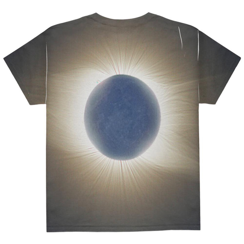 Crown of the Sun Solar Eclipse 2017 All Over Youth T Shirt Youth T-Shirts Old Glory