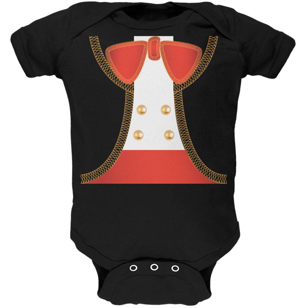 Halloween Mariachi Costume Soft Baby One Piece Baby One Piece Old Glory 12MO Black