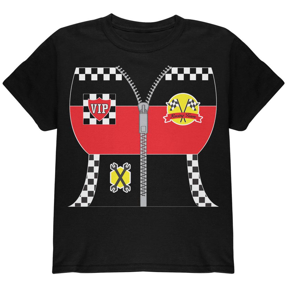 Halloween Hot Rod Costume Racing Youth T Shirt Youth T-Shirts Old Glory LG Black