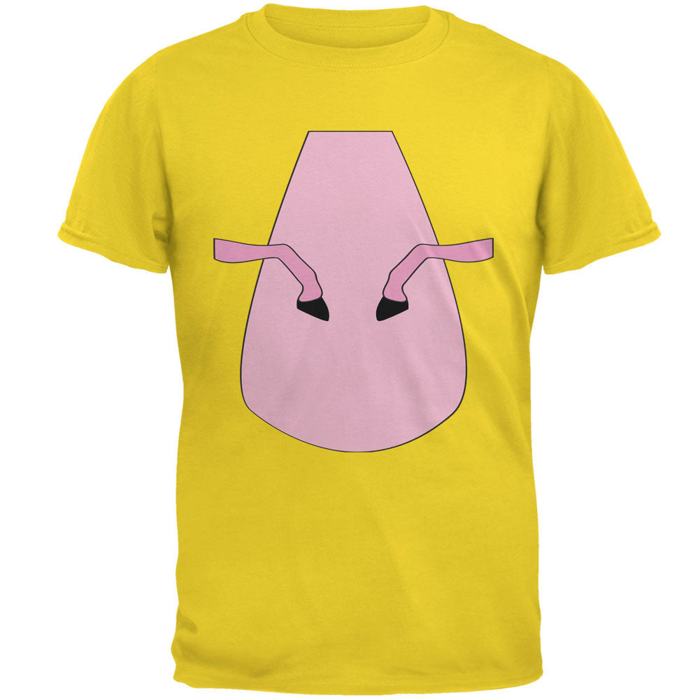 Halloween Magical Pony Costume Yellow Mens T Shirt Men's T-Shirts Old Glory 2XL Yellow