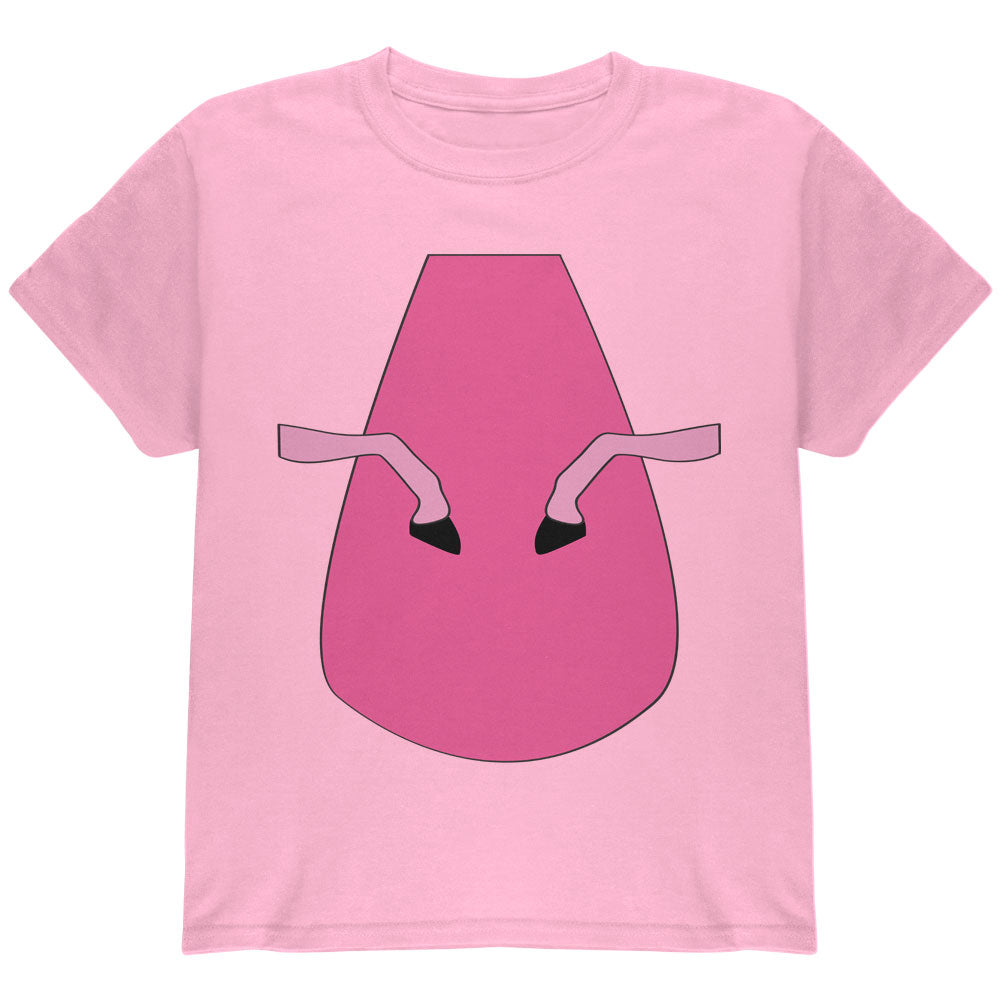 Halloween Magical Pony Costume Pink Youth T Shirt Youth T-Shirts Old Glory YLG Light Pink