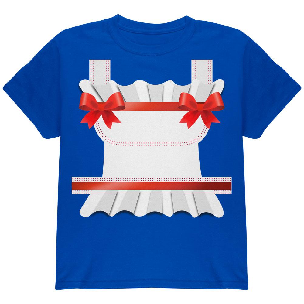 Halloween Rag Doll Costume Youth T Shirt Youth T-Shirts Old Glory LG Royal