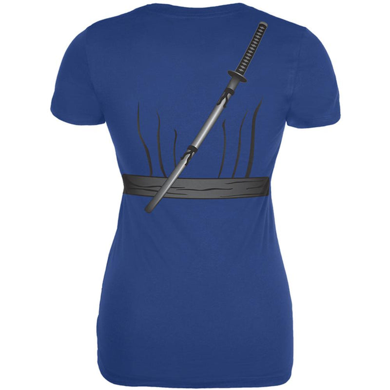 Halloween Costume Ninja Assassin Costume Juniors Soft T Shirt Juniors T-Shirts Old Glory