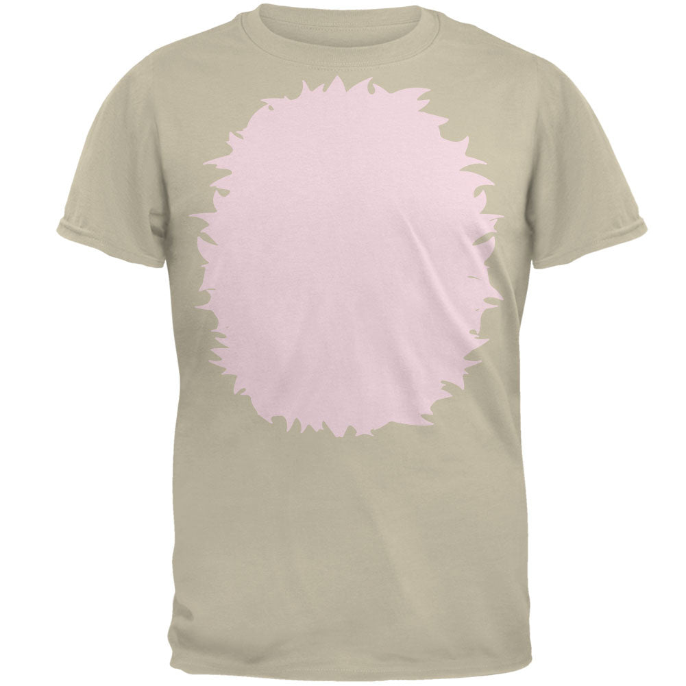 Halloween Costume Porcupine Hedgehog Costume Mens T Shirt Men's T-Shirts Old Glory 2XL Sand