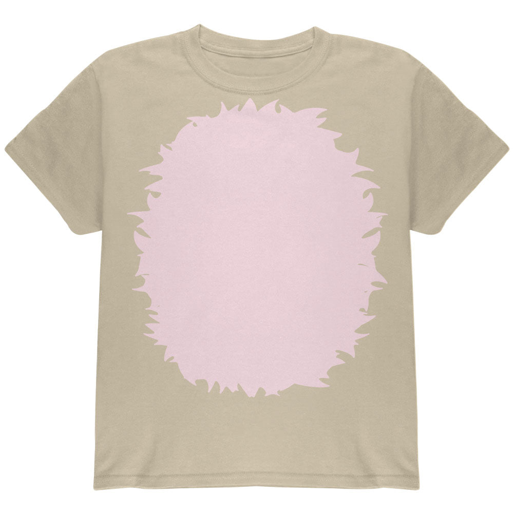 Halloween Costume Porcupine Hedgehog Costume Youth T Shirt Youth T-Shirts Old Glory YLG Sand