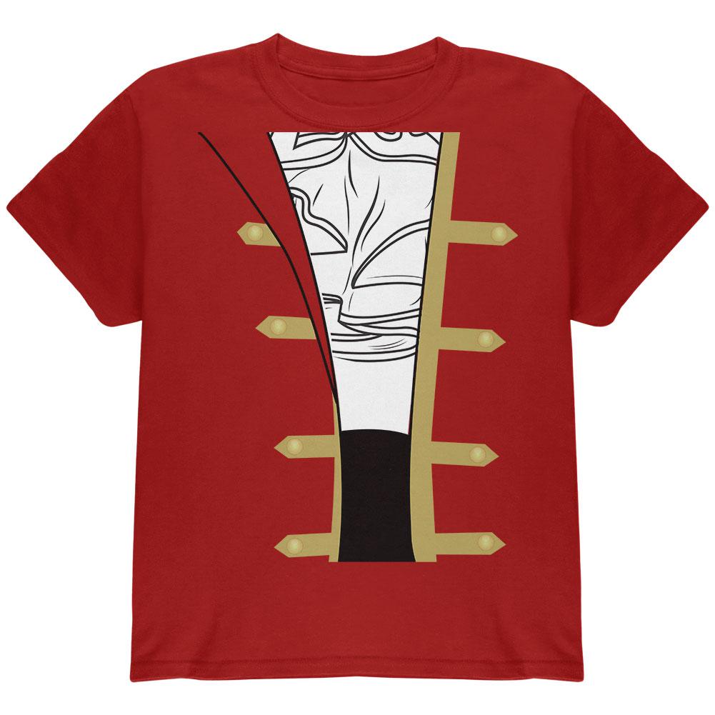 Halloween Spanish Pirate Costume Men Youth T Shirt Youth T-Shirts Old Glory LG Red