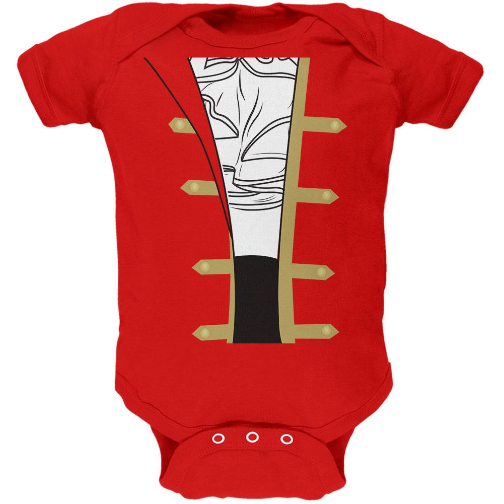 Halloween Spanish Pirate Costume Men Soft Baby One Piece Baby One Piece Old Glory 0-3M Red