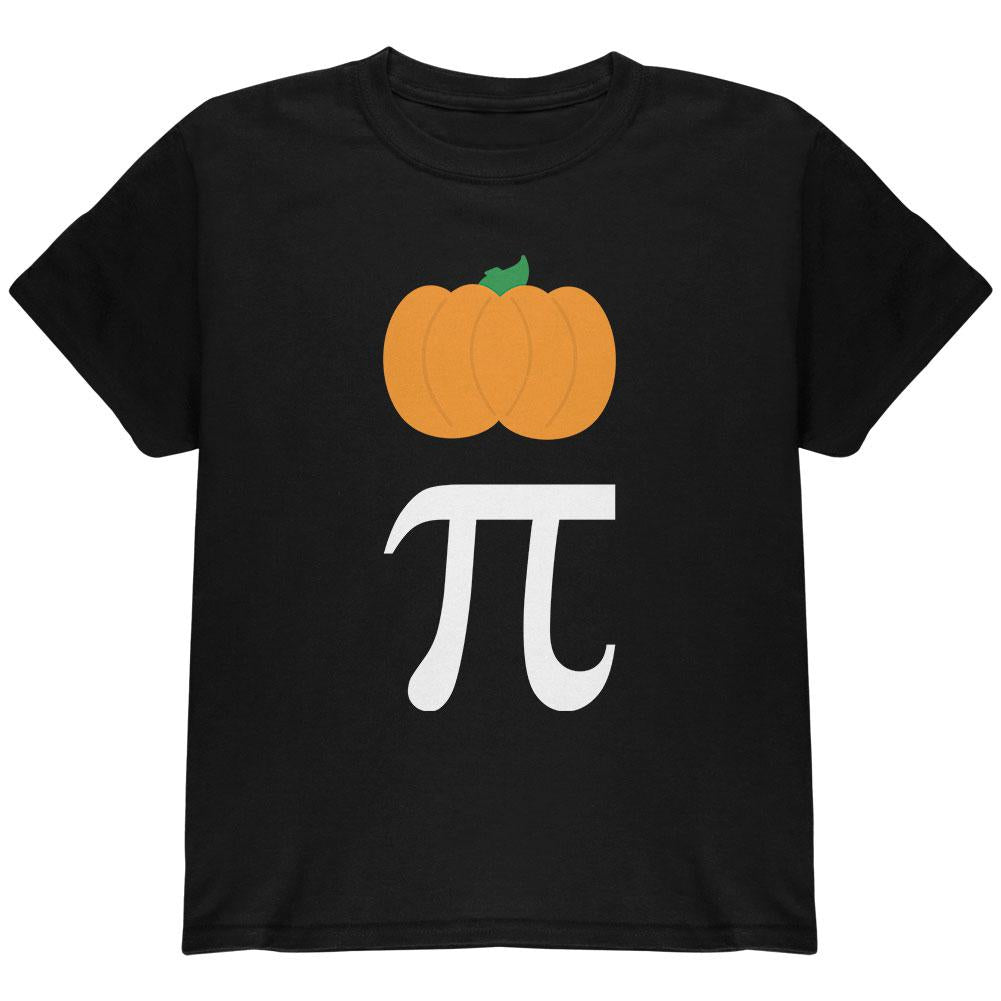 Halloween Math Pi Costume Pumpkin Day Youth T Shirt Youth T-Shirts Old Glory LG Black