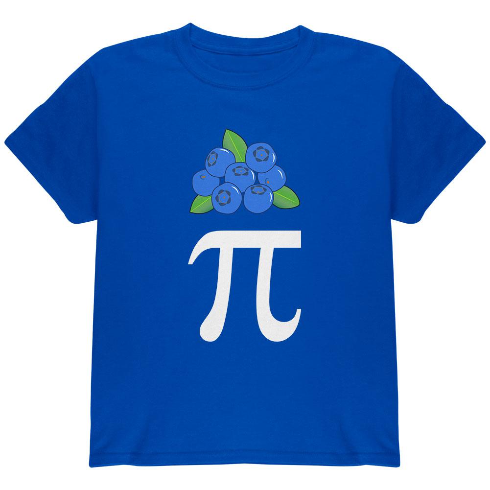 Halloween Math Pi Costume Blueberry Day Youth T Shirt Youth T-Shirts Old Glory LG Royal
