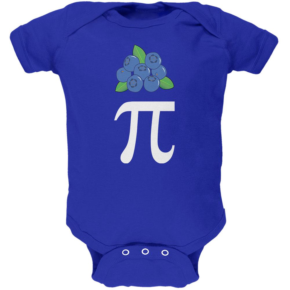 Halloween Math Pi Costume Blueberry Day Soft Baby One Piece Baby One Piece Old Glory 0-3M Royal