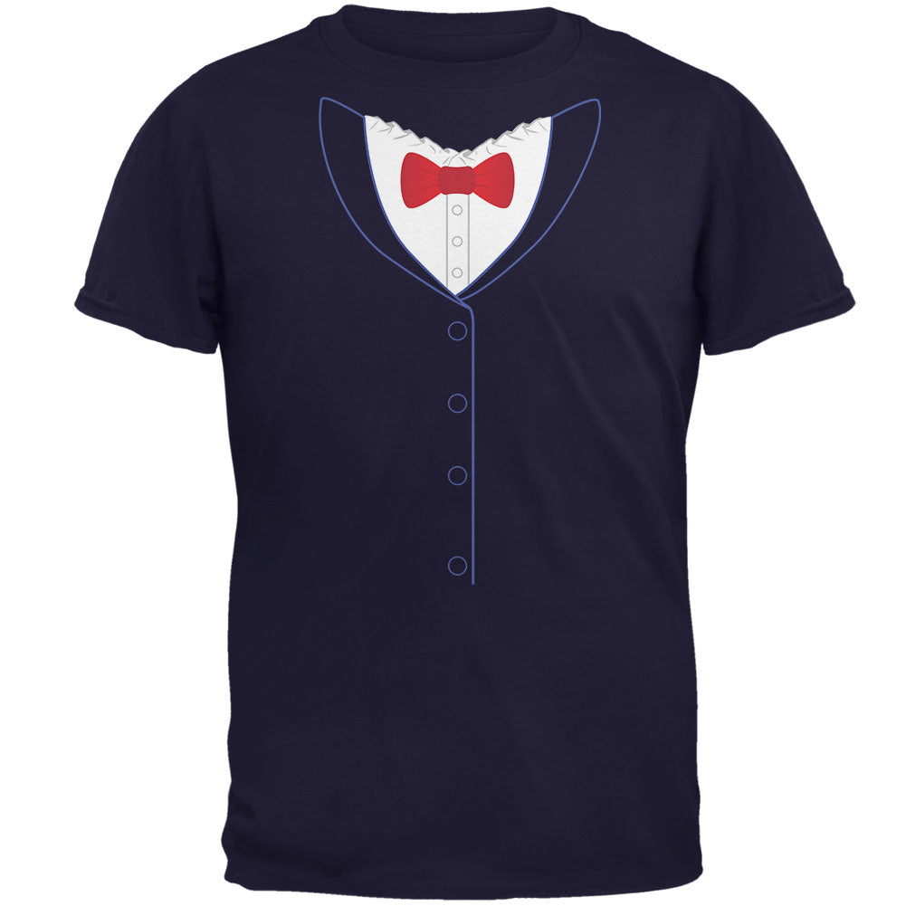 Halloween English British Nanny Costume Mens T Shirt Men's T-Shirts Old Glory 2XL Navy