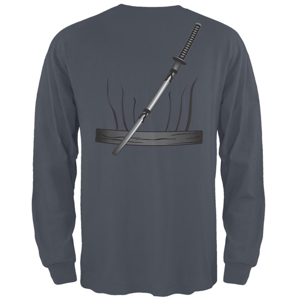 Halloween Ninja Assassin Costume Mens Long Sleeve T Shirt Men's Long Sleeves Old Glory