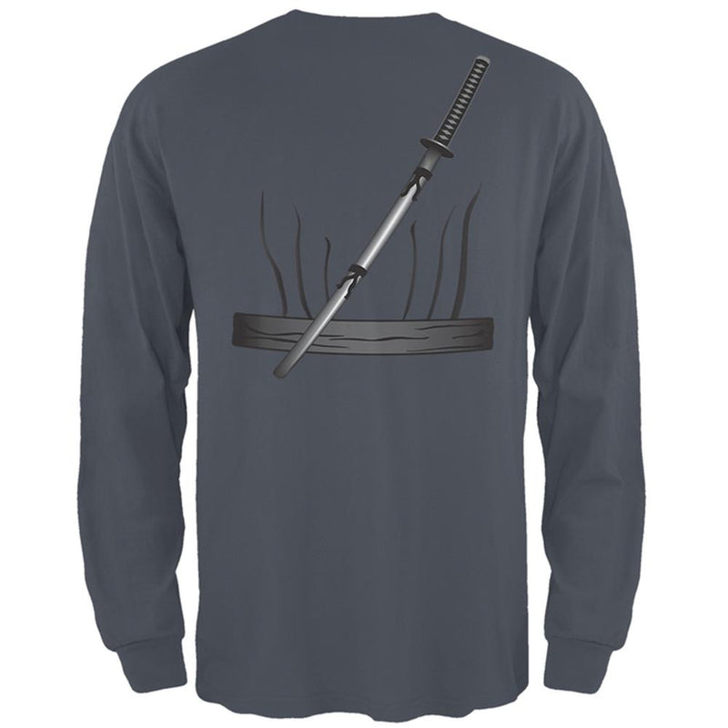 Halloween Ninja Assassin Costume Mens Long Sleeve T Shirt Men's Long Sleeves Old Glory