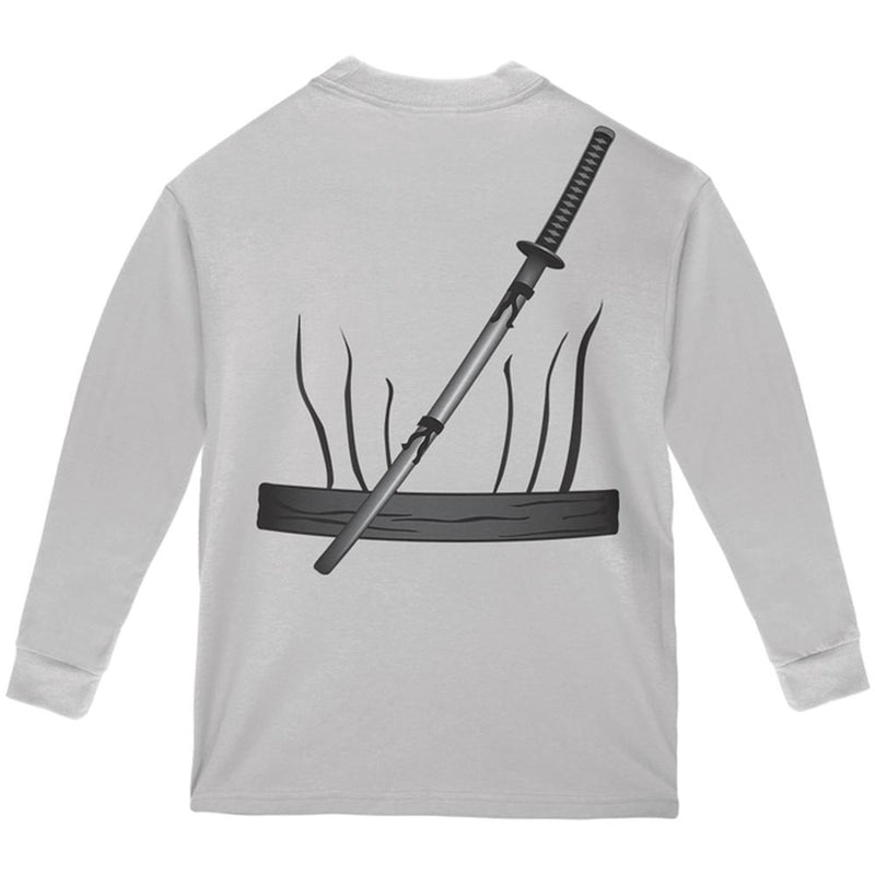 Halloween Ninja Assassin Costume Youth Long Sleeve T Shirt Youth Long Sleeves Old Glory