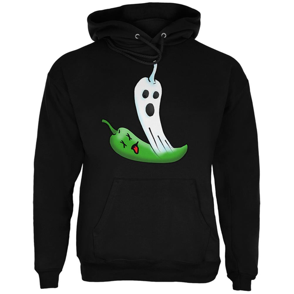 Halloween The Ghost Pepper of Cinco De Mayo Mens Hoodie Men's Hoodies Old Glory 2XL Black