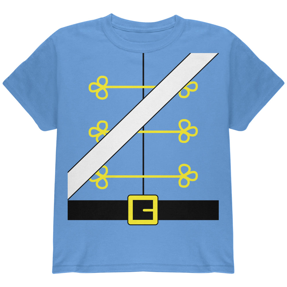 Christmas Toy Soldier Nutcracker Costume Youth T Shirt Youth T-Shirts Old Glory YMD Carolina Blue