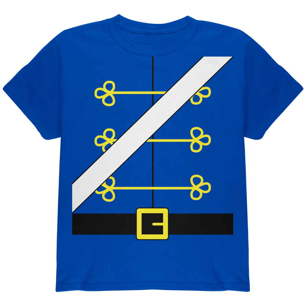 Christmas Toy Soldier Nutcracker Costume Youth T Shirt Youth T-Shirts Old Glory YLG Royal