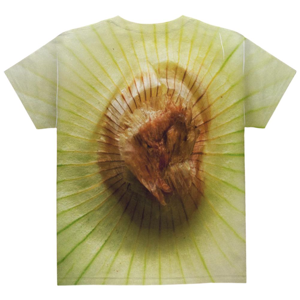 Halloween Yellow Sweet Onion Costume All Over Youth T Shirt Youth T-Shirts Old Glory