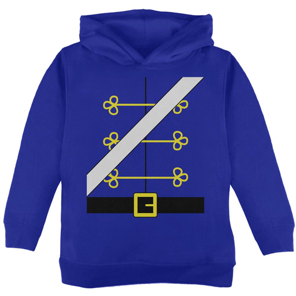 Christmas Toy Soldier Nutcracker Costume Toddler Hoodie Toddler Hoodies Old Glory 2T Royal