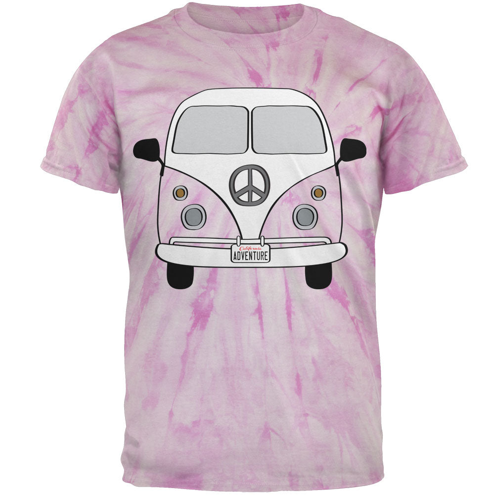 Halloween Travel Bus Costume Camper Adventure Mens T Shirt Men's T-Shirts Old Glory MD Pinwheel Pink Tie Dye
