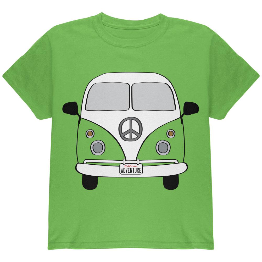 Halloween Travel Bus Costume Camper Adventure Youth T Shirt Youth T-Shirts Old Glory MD Kiwi