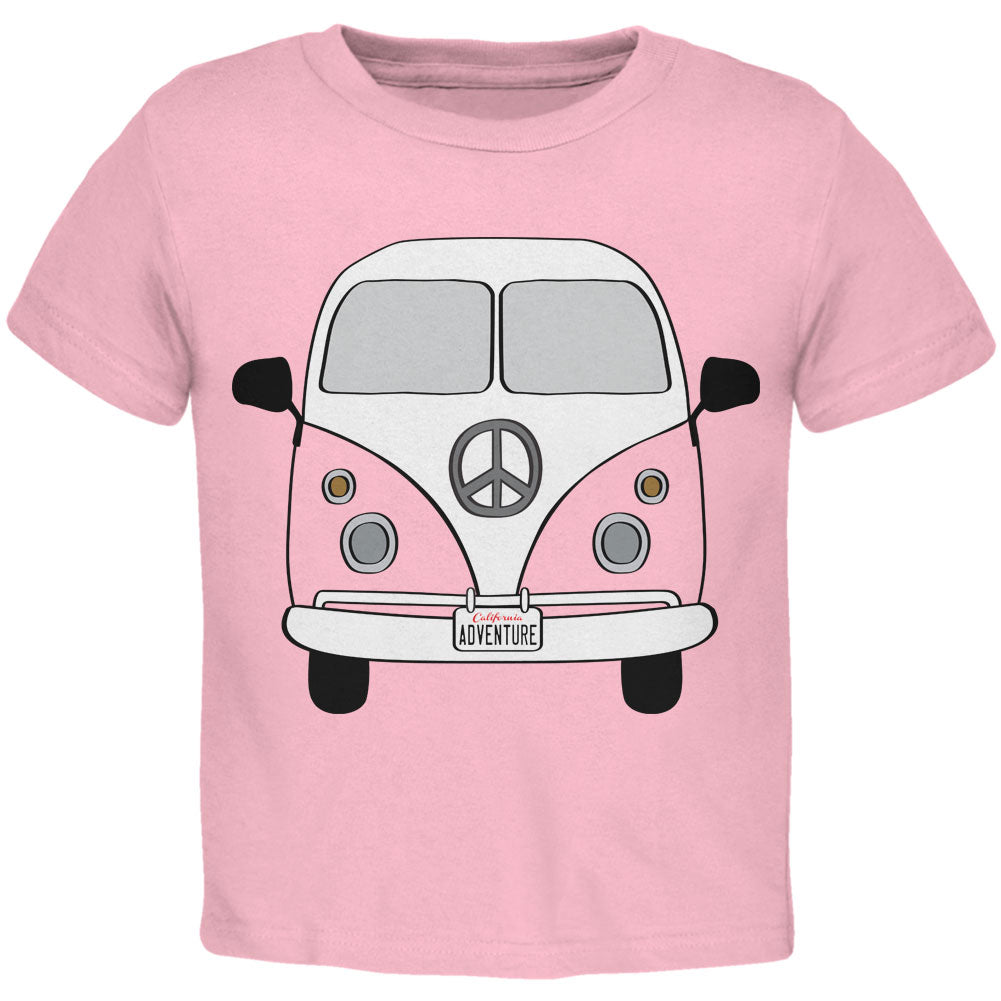 Halloween Travel Bus Costume Camper Adventure Toddler T Shirt Toddler T-Shirts Old Glory 2T Light Pink