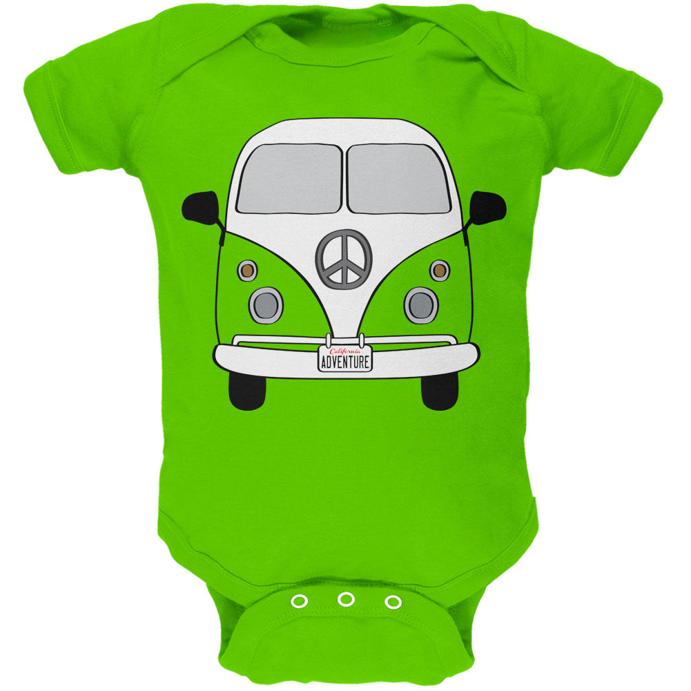 Halloween Travel Bus Costume Camper Adventure Soft Baby One Piece Baby One Piece Old Glory 0-3M Apple
