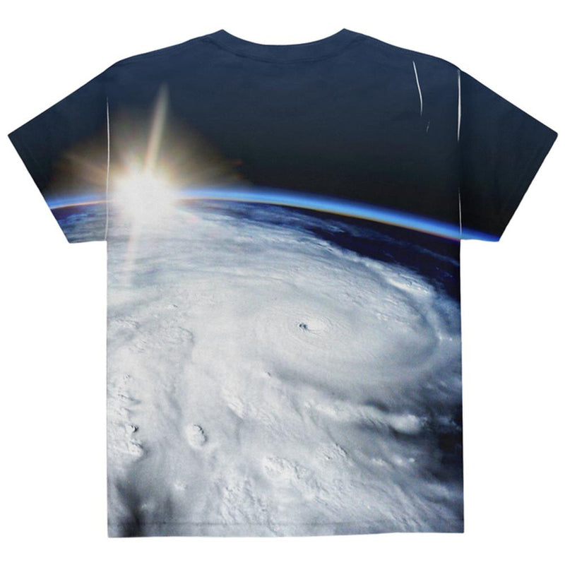 Hurricane at Sunrise Force of Nature All Over Youth T Shirt Youth T-Shirts Old Glory