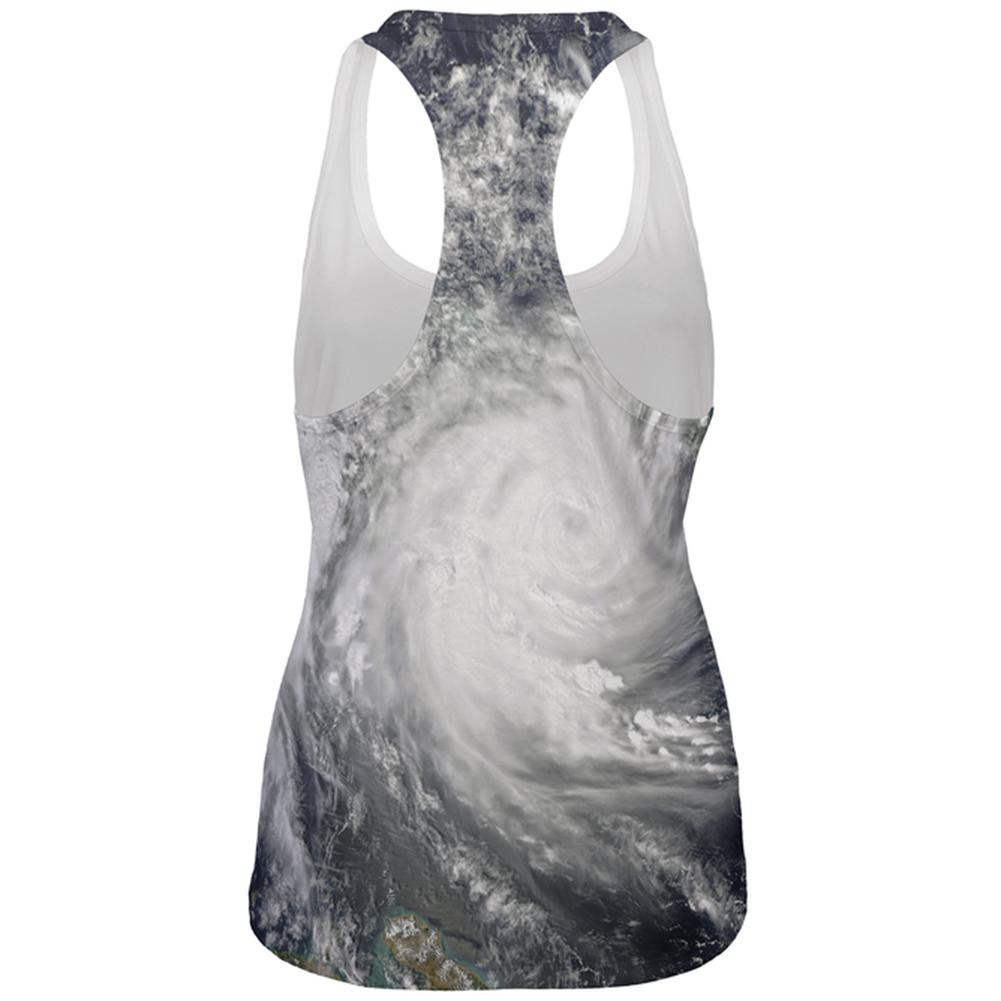 Halloween Gulf Coast Hurricane Costume All Over Womens Work Out Tank Top Women's Tank Tops Old Glory