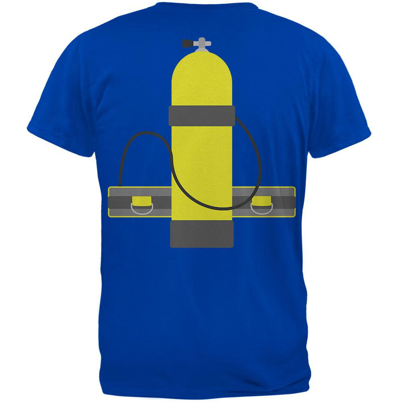 Halloween Costume Marine Biologist Scuba Diver Costume Mens Soft T Shirt Men's T-Shirts Old Glory