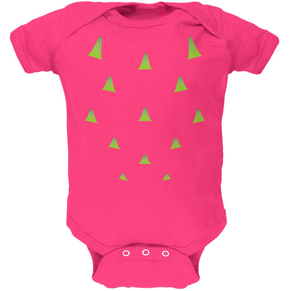 Halloween Fruit Dragonfruit Costume Soft Baby One Piece Baby One Piece Old Glory 12MO Hot Pink