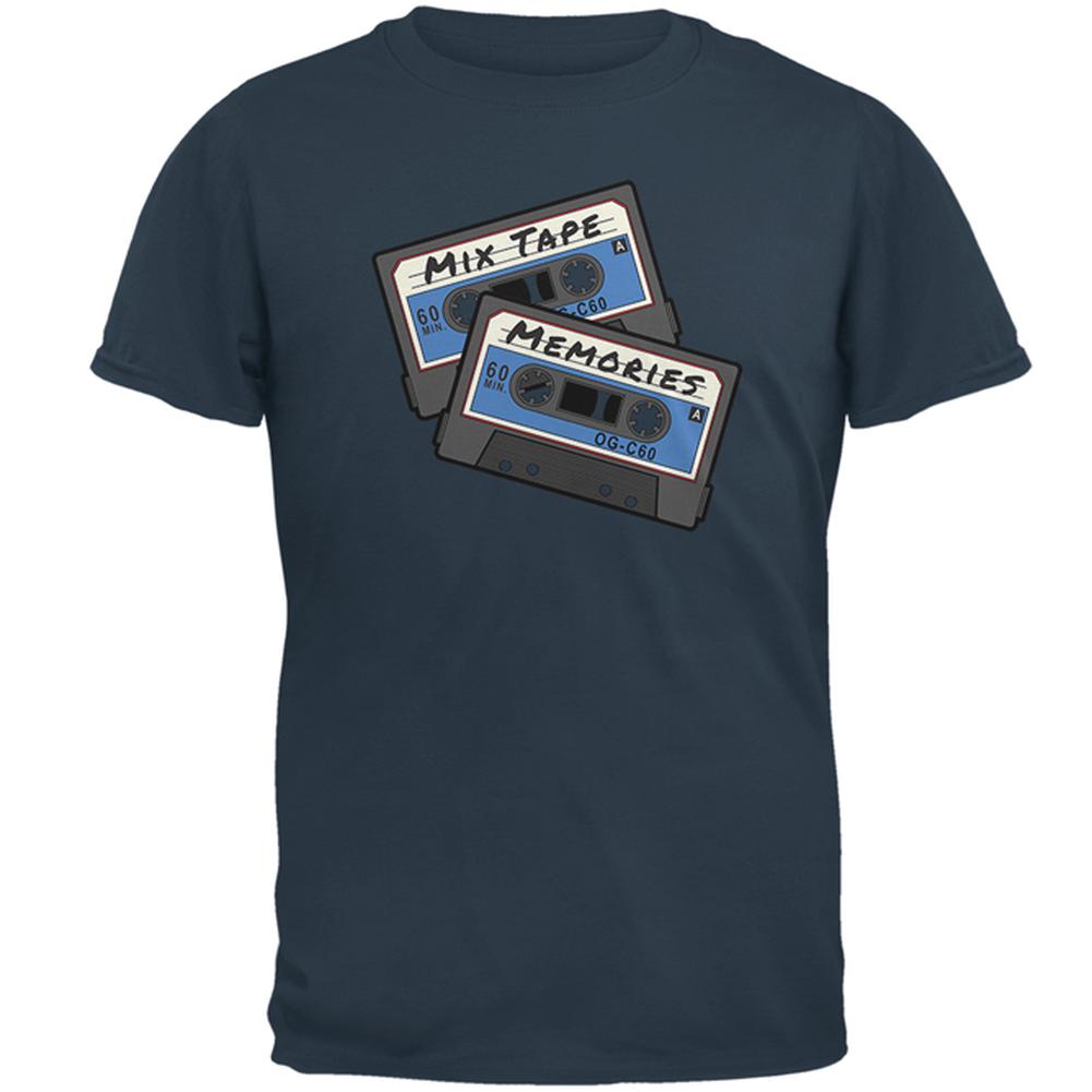 Mix Tape Memories Cassette Mens T Shirt Men's T-Shirts Old Glory LG Denim