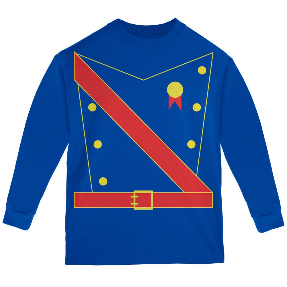 Halloween Prince King Royal Guard Costume Youth Long Sleeve T Shirt Youth Long Sleeves Old Glory LG Royal